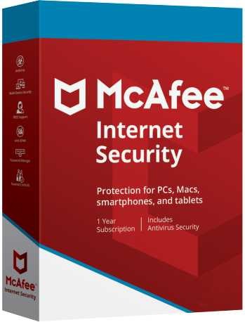 McAfee Internet Security 1 PC 1 Year