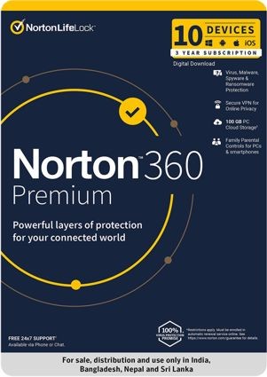 Norton 360 Premium 10 Users 3 Year Norton 360 Premium 10 Users 3 Year