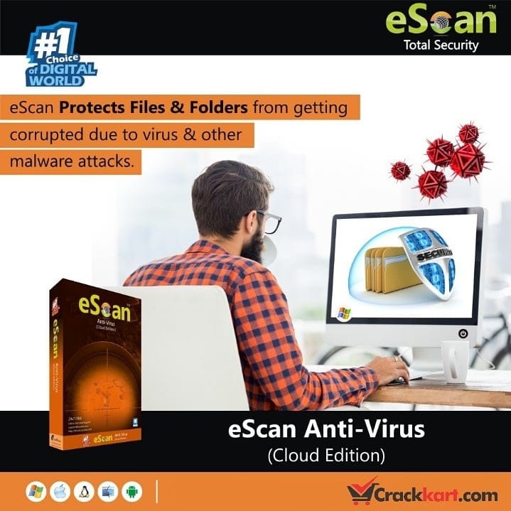  eScan Antivirus with Total Protection 