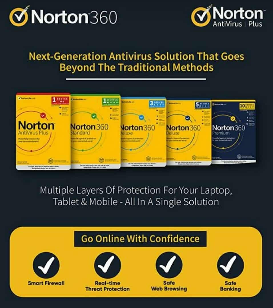  Norton 360 Antivirus: Next Generation Protection 