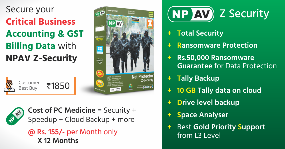 Secure critical business data with NPAV Z-Security