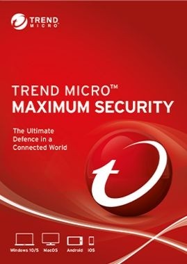  Trend Micro Maximum Security 1 Device 1 Year 