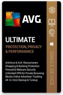  AVG Ultimate 1 PC 1 Year 