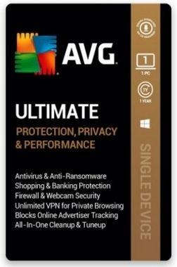  AVG Ultimate 1 Device 1 Year 