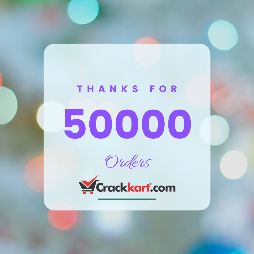  Celebrating 50,000 orders 