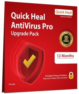 Quick Heal Antivirus Pro 1 PC 1 Year Renewal
