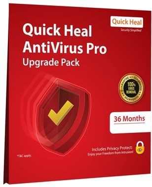  Quick Heal Antivirus Pro 1 PC 3 Year Renewal 