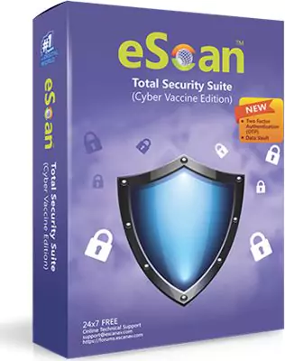  eScan Total Security Suite v22 1 User 1 Year 
