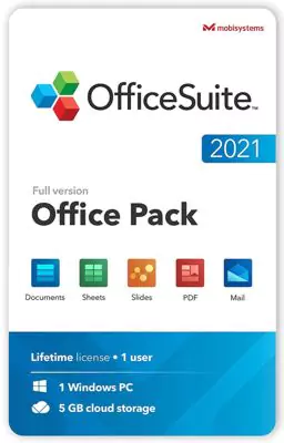  MobiSystem OfficeSuite 2021 1 PC Lifetime 