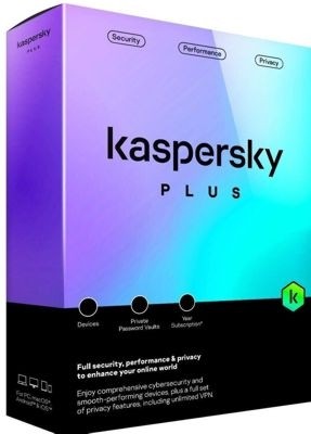 Kaspersky Plus 3 Devices 1 Year