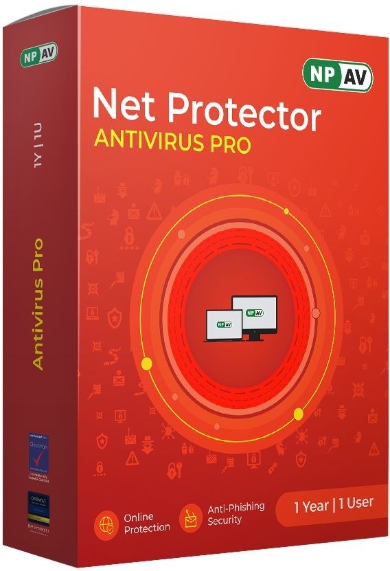 Net Protector Antivirus Pro 1 PC 1 Year