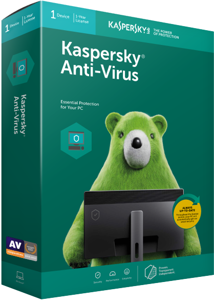 Kaspersky Antivirus 1 PC 3 Years