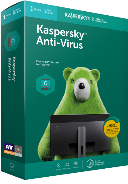 Kaspersky Antivirus 1 PC 1 Year