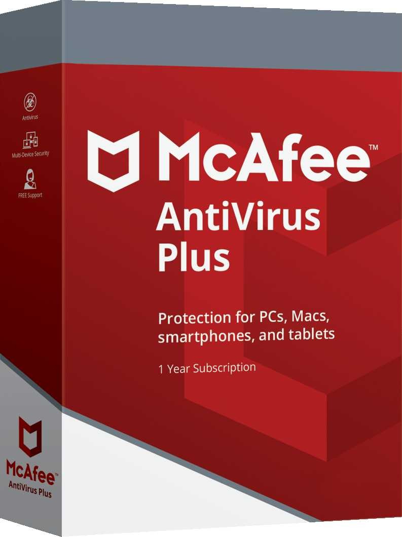 McAfee Antivirus 1 PC 3 Year